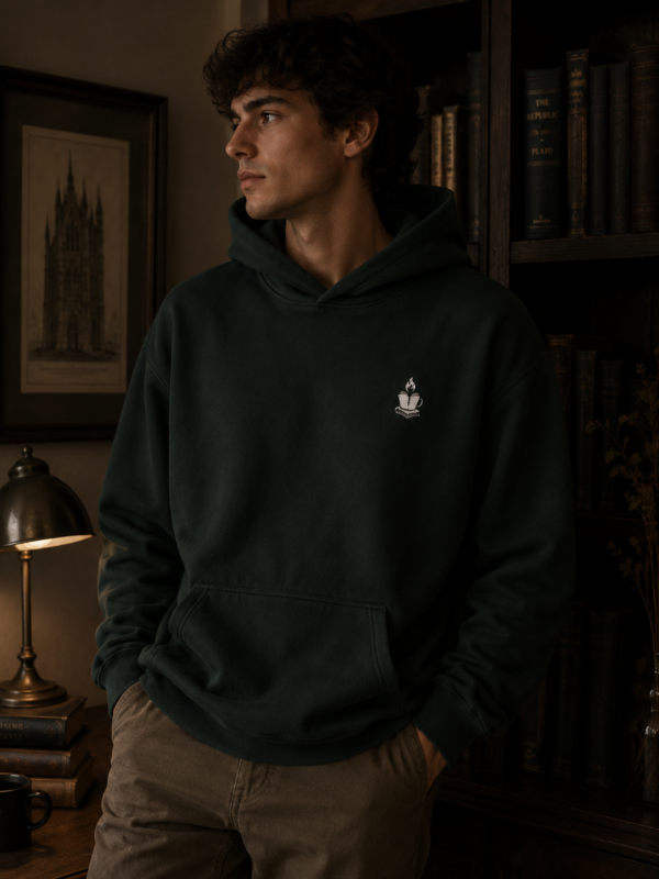 The Ember Brew Hoodie - clear logo